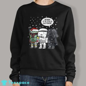 Boba Its Cold Outside Sweater