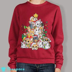 Chihuahua Christmas Tree Sweater 3