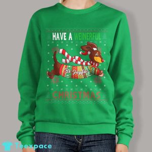 Christmas Sweater Dachshund