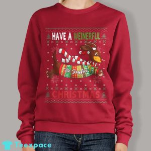 Christmas Sweater Dachshund 3