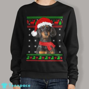 Dachshund Dog Ugly Christmas Sweater For Dog Lover