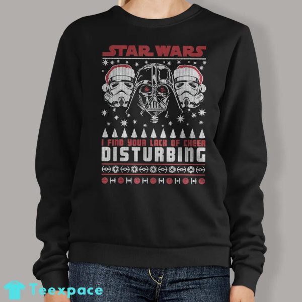 Darth Vader I Find Your Lack Of Faith Disturbing Sweater