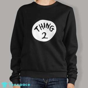 Dr Seuss Thing 1 And Thing 2 Sweater 1