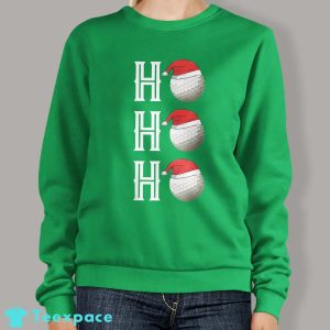 Funny Golf Ugly Christmas Sweater