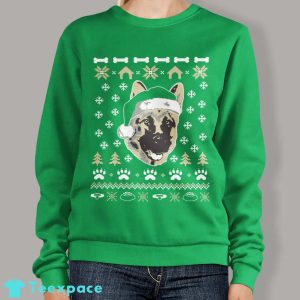 German Shepherd Dog Ugly Christmas Sweater