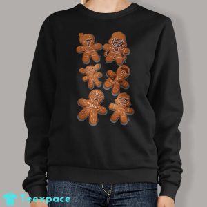 Ginger Bread Star Wars Christmas Sweater 1