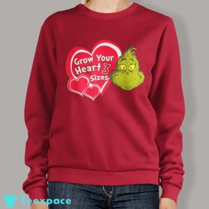 Grinch Grow Your Heart Sweater 3