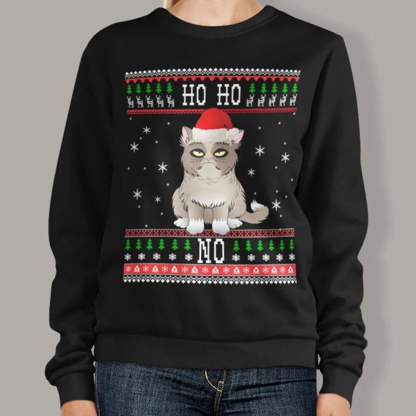 Grumpy Cat Ugly Christmas Sweater