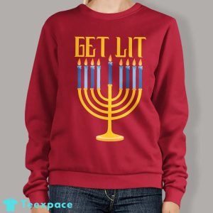 Hanukkah Sweatshirt Hanukkah Gifts Traditional