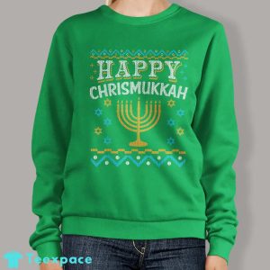 Happy Chrismukkah Sweater Chanukah Gifts 2