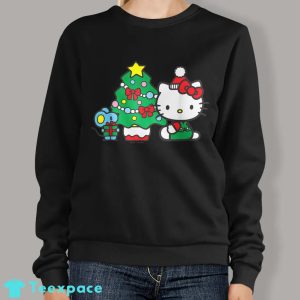 Hello Kitty Christmas Tree Sweater 1