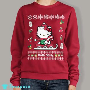 Hello Kitty Ugly Christmas Sweater 3
