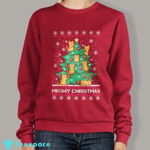 Meowy Christmas Ugly Sweater