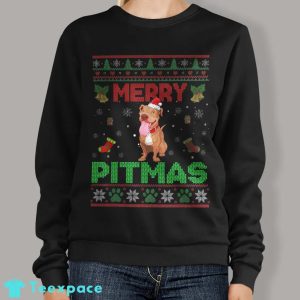 Merry Pitmas Ugly Sweater