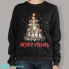 Pitbull Christmas Tree Sweater