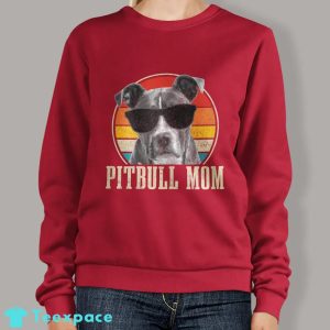 Pitbull Mom Sweatshirt 3