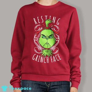 Jack Skellington And Grinch Ugly Sweater - Teexpace