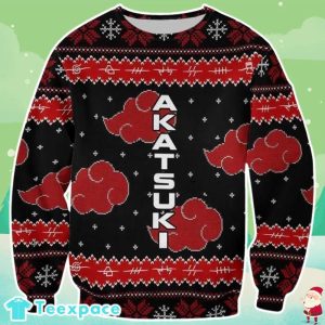 Akatsuki Naruto Ugly Christmas Sweater