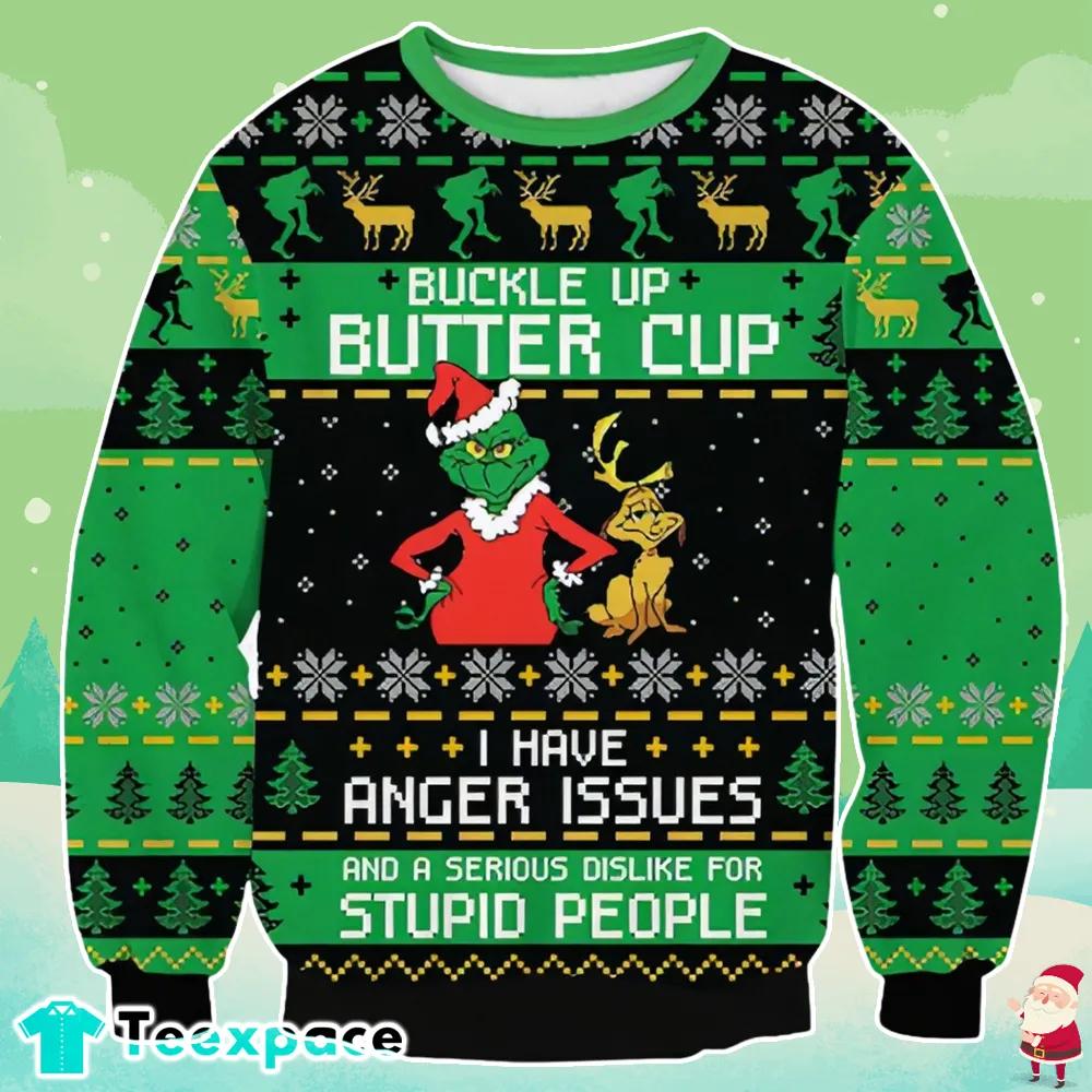 Funny Grinch Sweater- Christmas Gifts 2023