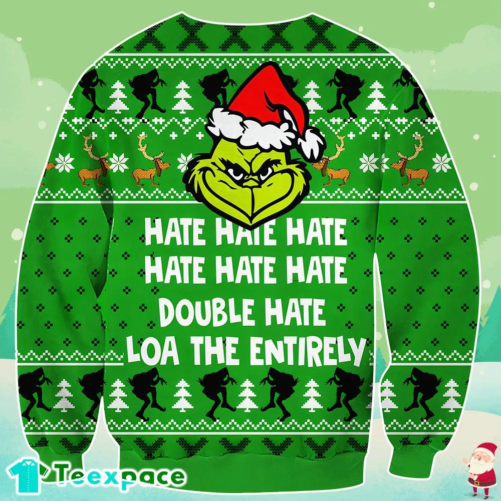 Grinch Sweater For Adults 1