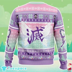Demon Slayer Kochou Shinobu Ugly Christmas Sweater 3