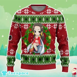 One Piece Boa Hancock Ugly Christmas Sweater