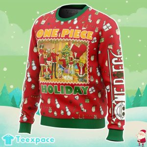 One Piece Christmas Sweater