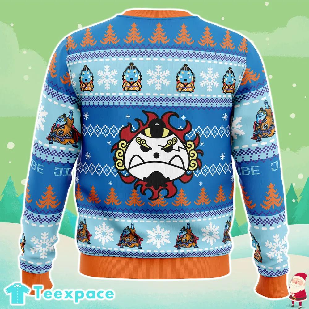 One Piece Jinbe Ugly Christmas Sweater 3