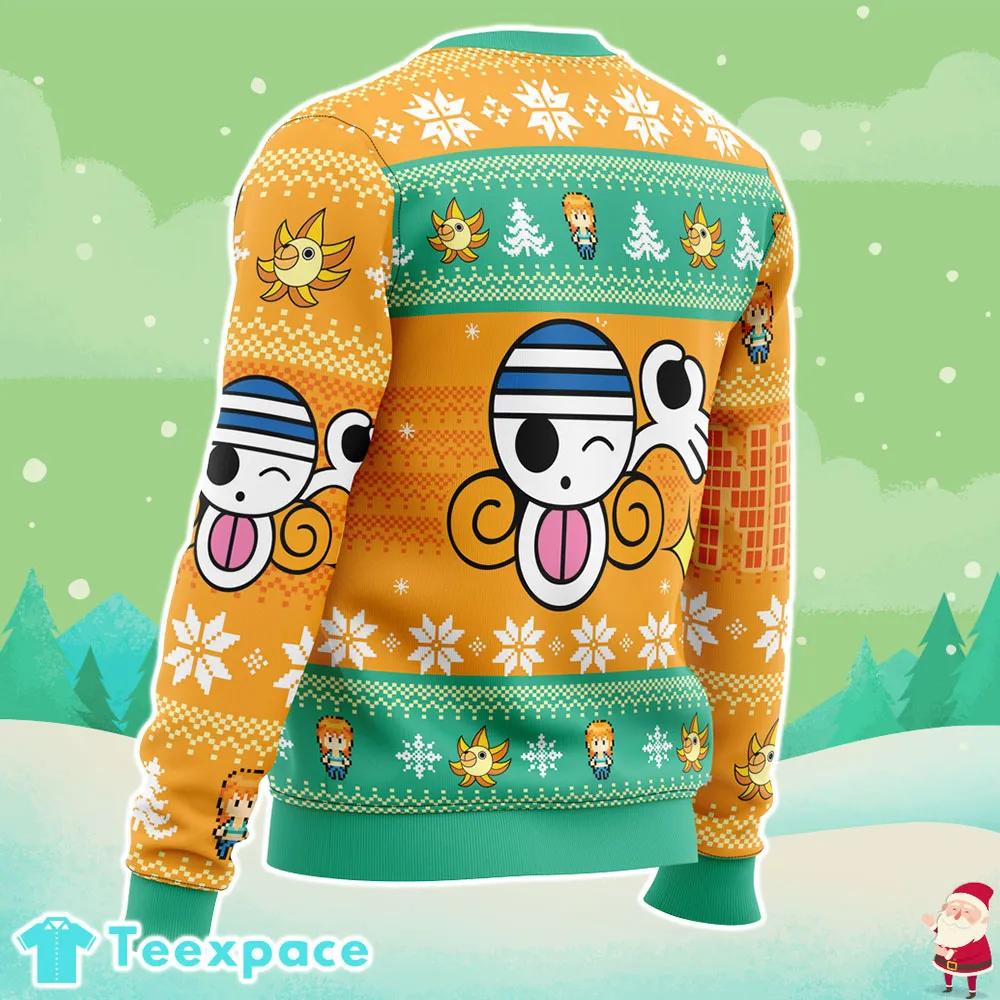 One Piece Nami Ugly Christmas Sweater 2
