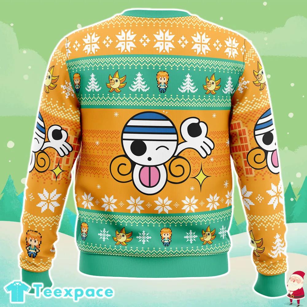 One Piece Nami Ugly Christmas Sweater 3