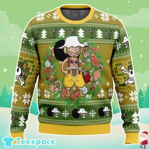 One Piece Usopp Ugly Christmas Sweater