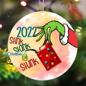 2022 Grinch ornament
