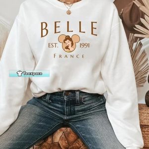 Belle Sweatshirt Women’s Disney Sweatshirt
