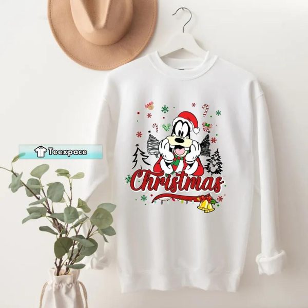 Christmas Disney Goofy Sweatshirt