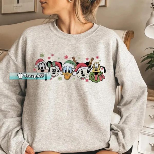 Disney Christmas Sweatshirt Women’s