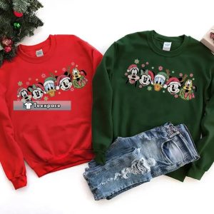Disney Christmas Sweatshirt Womens 4