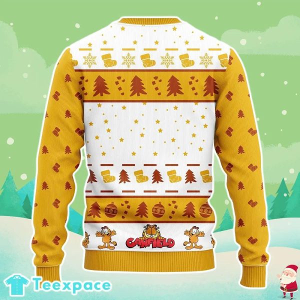 Disney Garfield Ugly Christmas Sweater
