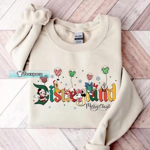 Disneyland Christmas Sweatshirt