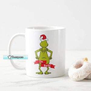 Funny Grinch Christmas Mug