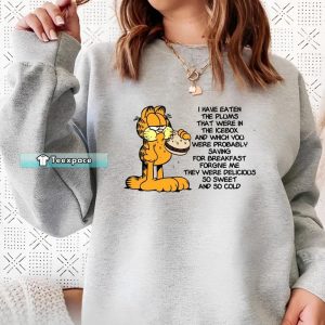 Garfield Sweatshirt Womens