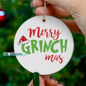 Grinch Christmas tree ornament