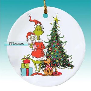 Grinch Family Ornament