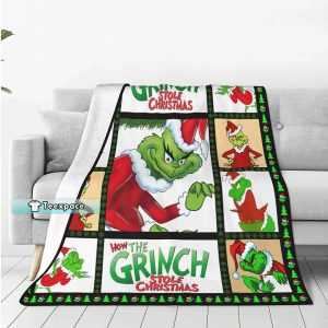 How The Grinch Stole Christmas Blanket 1