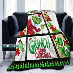 How The Grinch Stole Christmas Blanket 3