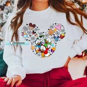 Merry Christmas Donald Duck Sweatshirt