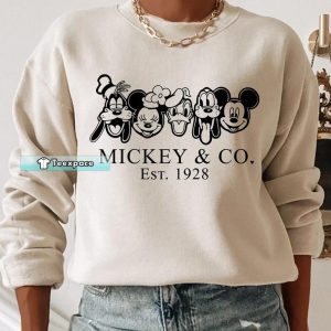 Mickey And Friends Sweatshirt 1
