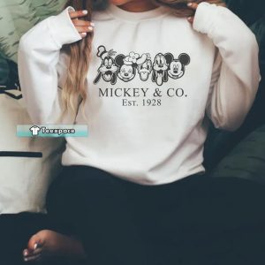 Mickey And Friends Sweatshirt 3