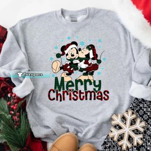 Mickey And Minnie Christmas Sweatshirt 2