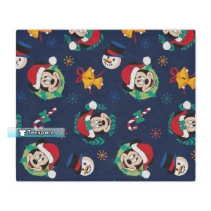 Mickey Mouse Christmas Blanket 3