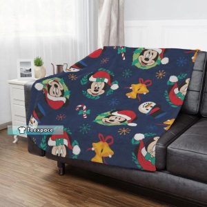 Mickey Mouse Christmas Blanket 5